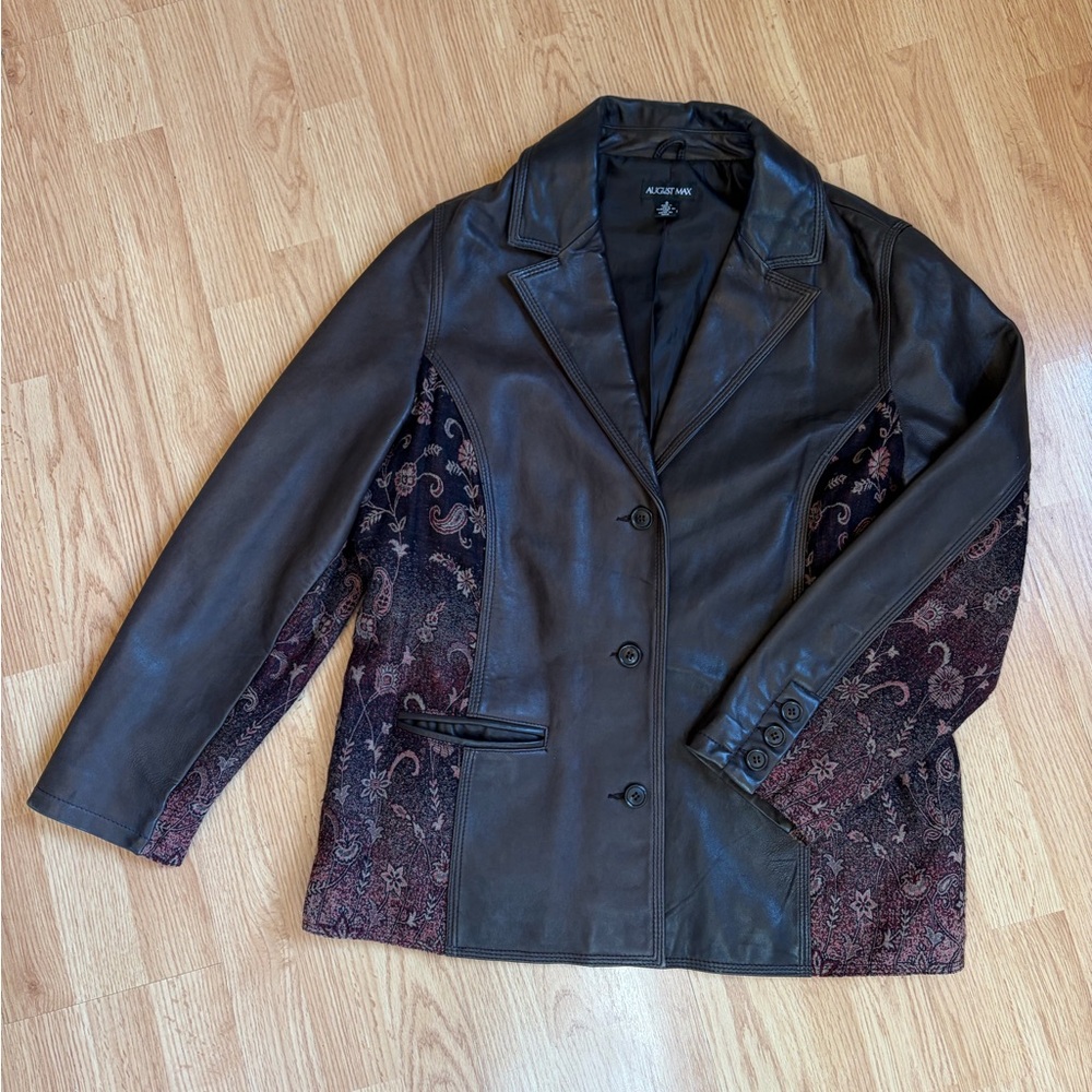 August Max Women’s Leather Jacket